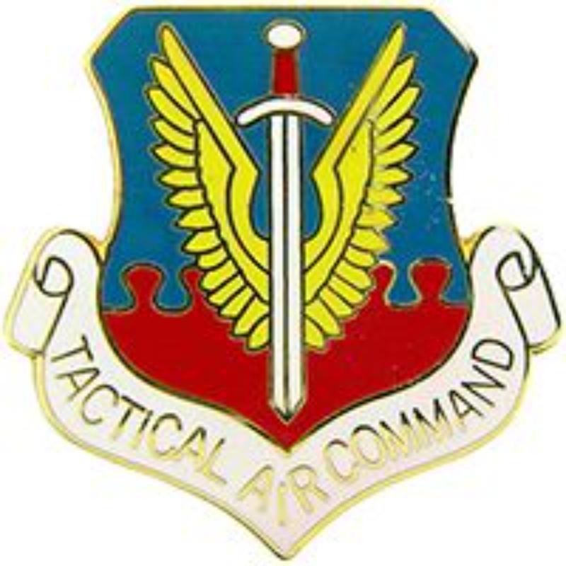 Mini Pin - USAF Tactical Air Command - 0.75 in. - Durable Design