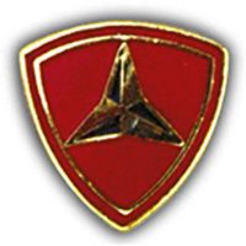 P15833 Mini Pin - USMC, 3rd Division - 0.63 in.