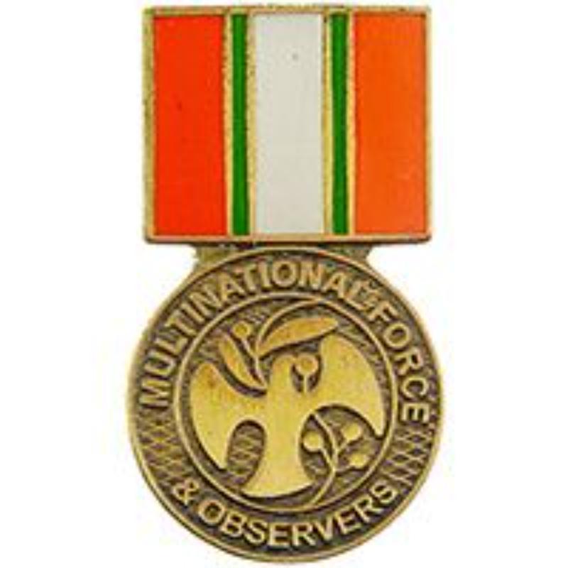 P15864 Pin - Medal, Multi - National Force - 1.181 in.