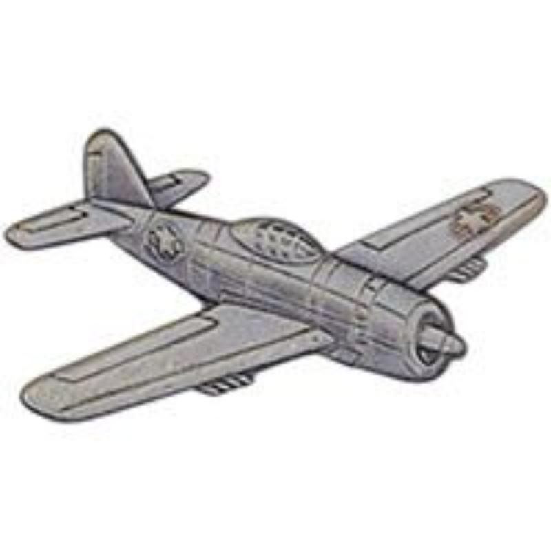 P16025 Pin - APL, P-47 Thunderbolt - Pewter - 2.5 in.