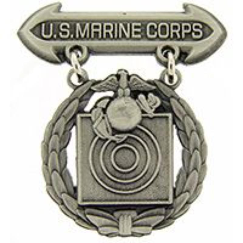 P16373 decal - USMC, Pistol, Basic - 1.5 in.