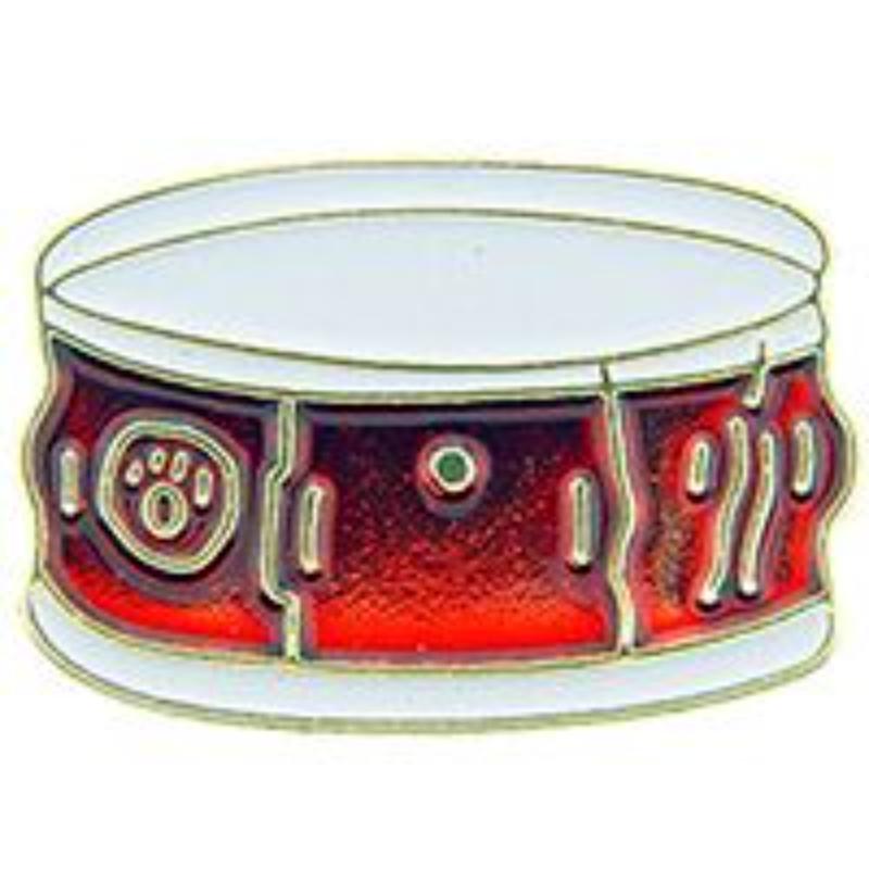 P61071 Pin - Music, Drum - 1 in.