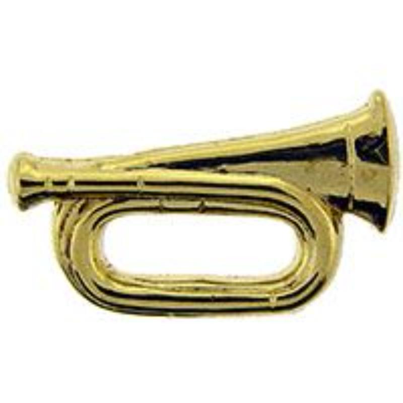 P61159 Pin - Music, Bugle - 1 in.