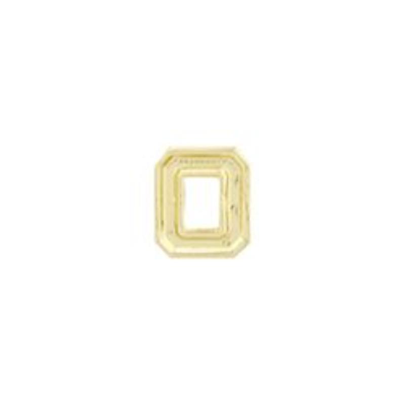 M7670 Dev - 0 Numeral, Gold - 0.19 in.