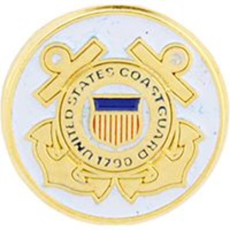 P62847 Mini Pin - United States Coast Guard, Logo A - 0.5 in.