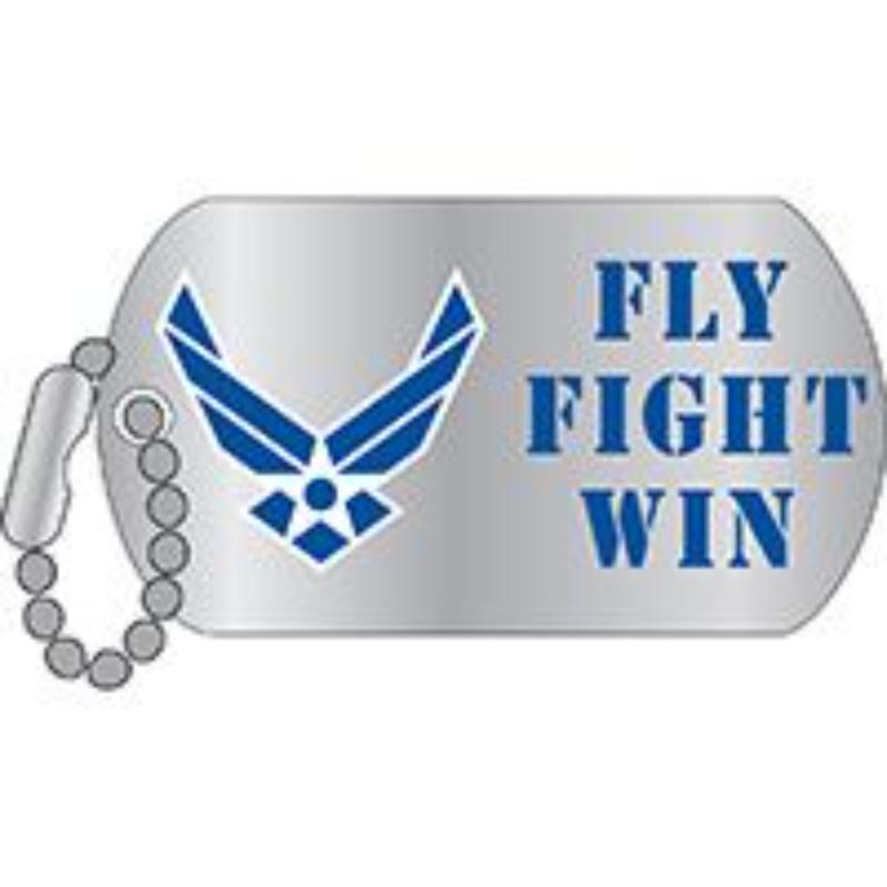 P62876 Pin - USAF, Fly, Fight, Win - 1.25 in.
