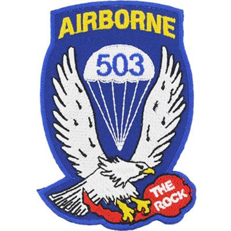 PM0083 Patch - Army, 53rd - 82nd Airborne Association - 3.25 in.