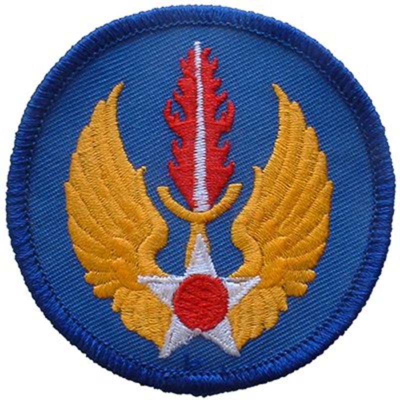 PM0167 Patch - USAF, Europe - Round - 3.5 in.