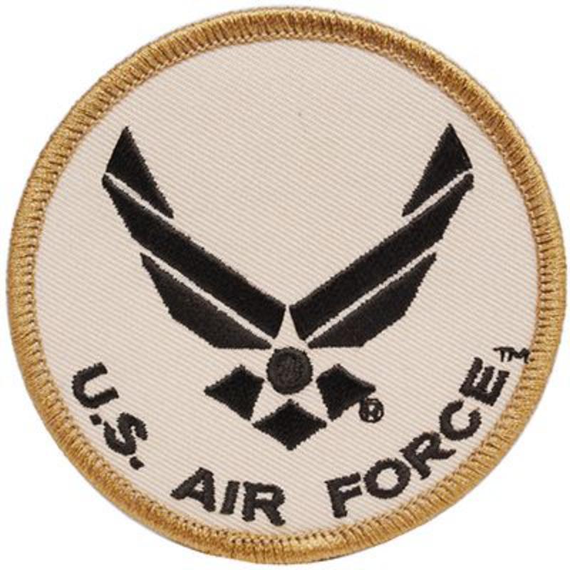 PM0510 Patch - USAF Symbol II - Desert - 3.63 in.