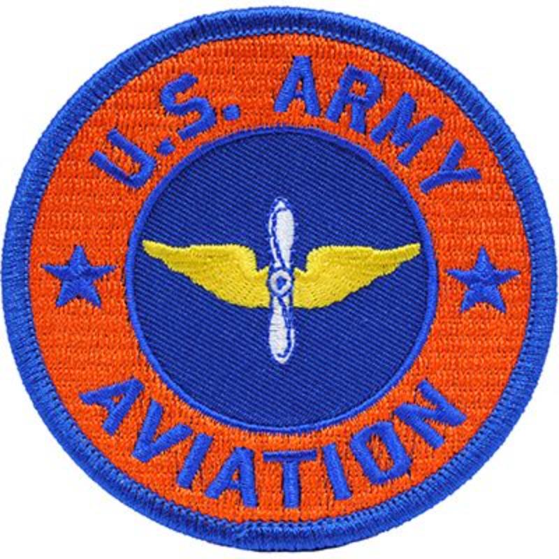 PM0661 Patch - Army, Aviation - 3.63 in.