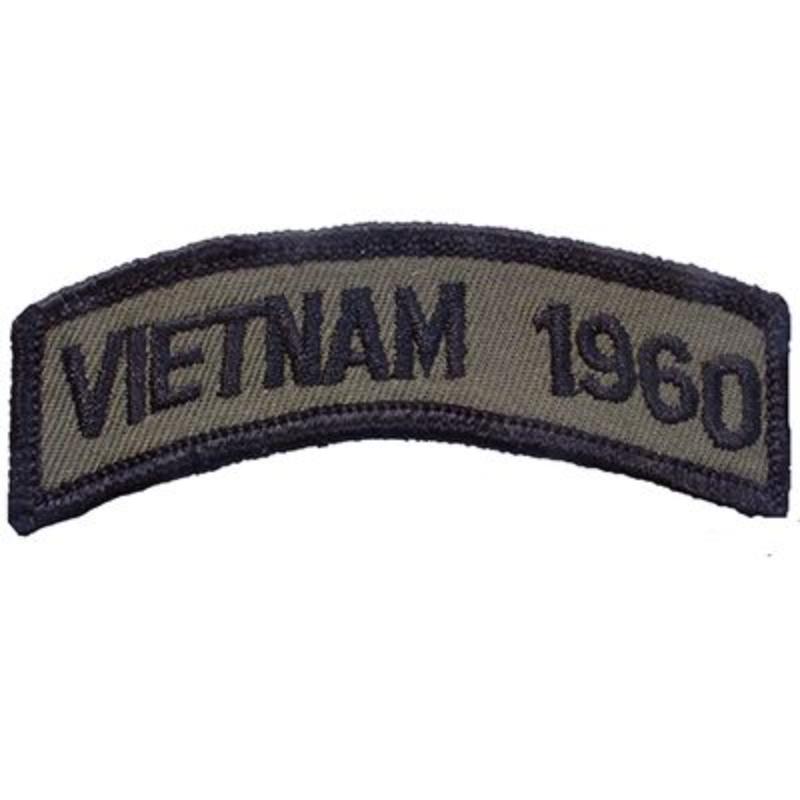 PM0821 Patch - Vietnam, Tab, 1960 - 3.5 x 1 in.