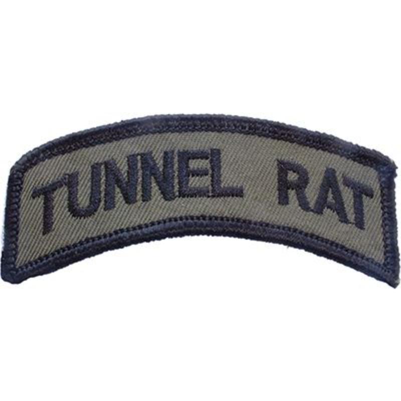 PM0839 Patch - Vietnam, Tab, Tunnel Rat - 3.5 x 1 in.