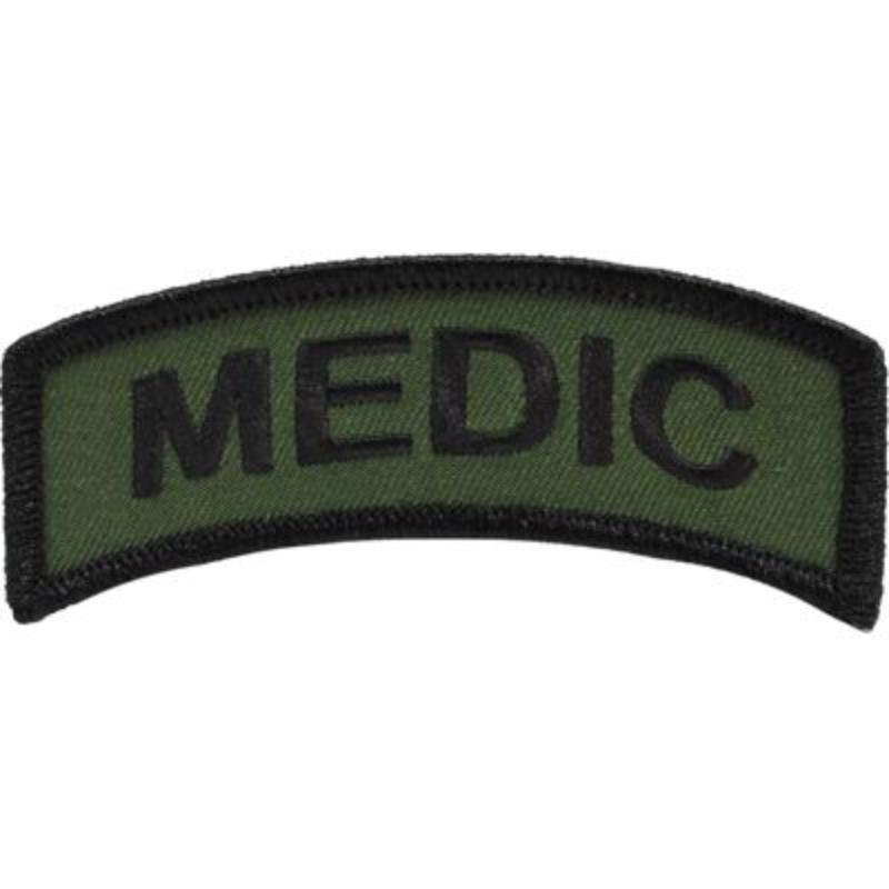 PM0842 Patch - Army, Tab, Medic - 3.5 x 1.25 in.