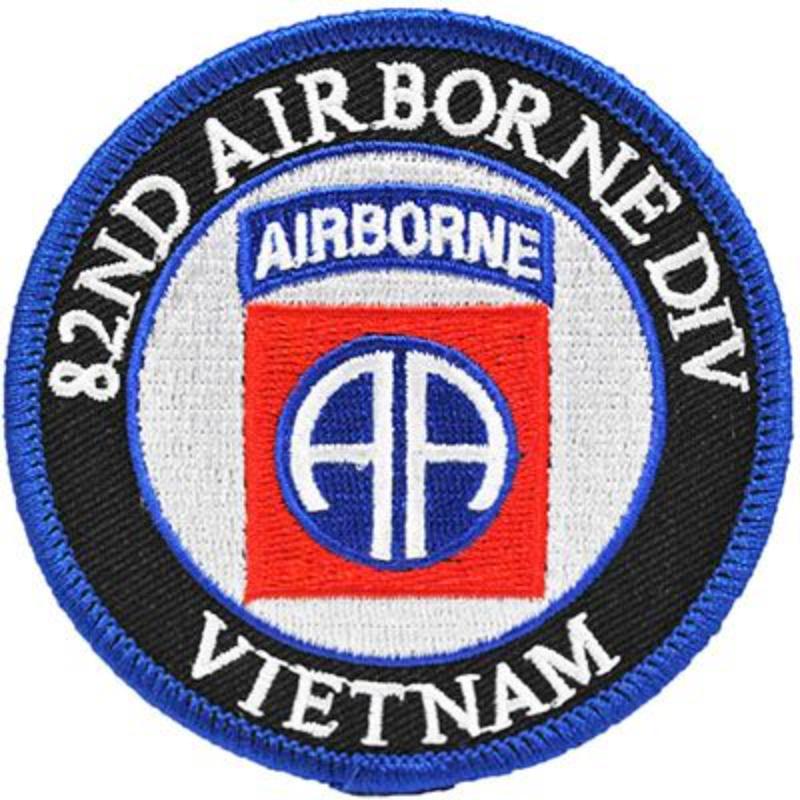 PM0954 Patch - Vietnam, Army, 82nd Airborne - 3.63 in.