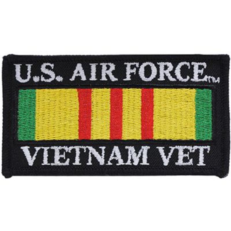 PM1209 Patch - Vietnam, decal, USAF Veteran - 4 x 2.13 in.