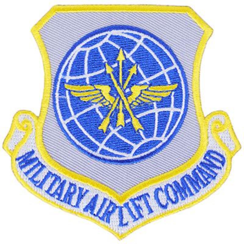 PM1329 Patch - USAF, Military Airlift Command - 3.63 in.