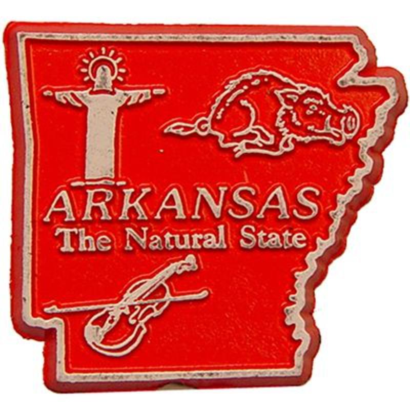 MG0004 Magnet - Arkansas - 2 in.