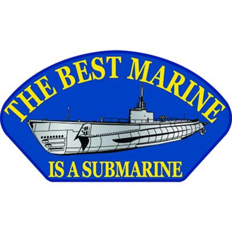 PM1399 Patch - USN, Hat, Best Marine - 5.25 x 3 in.