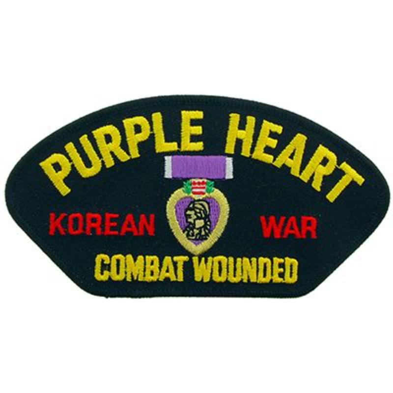 PM1691 Patch - Korea, Hat, Purple Ht - 5.25 x 3 in.
