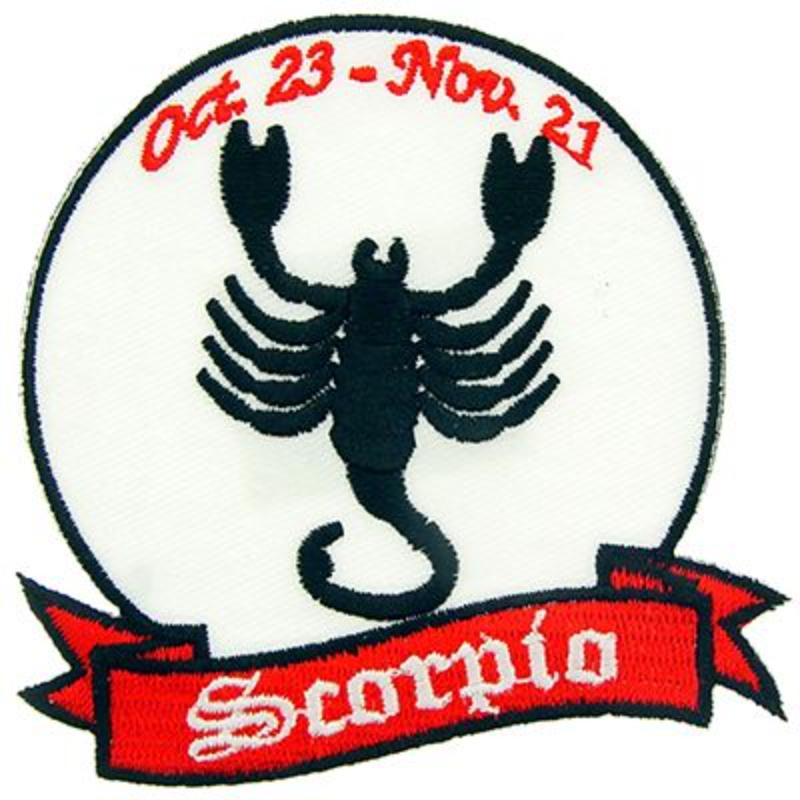 PM3034 Patch - Sign, Scorpio - 3.25 in.
