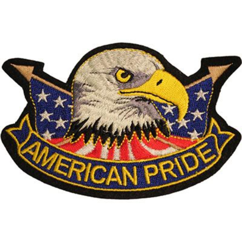 PM3150 Patch - USA, Eagle, Army Pride - 4.25 in.