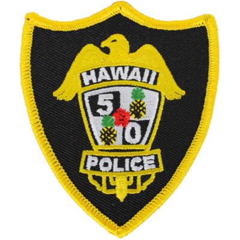 PM4006 Patch-Police, Hawaii, 5&O - 3.13 in.