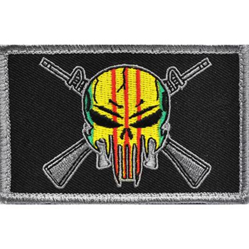 PM3099V Patch - Vietnam, Sniper - Cloth Hook & Eye - 3.5 x 2.25 in.