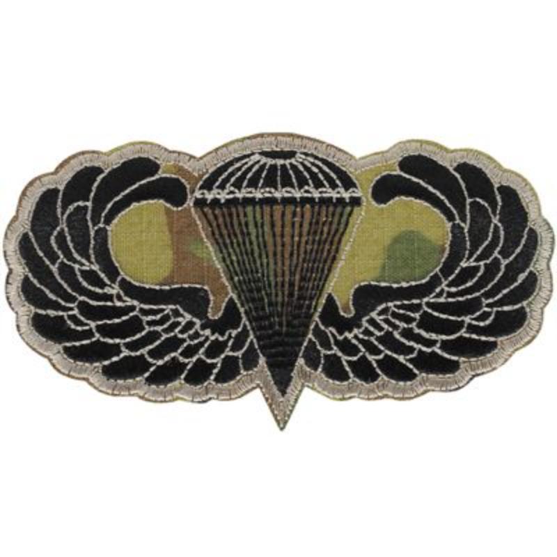 PM5368 Patch - Army Paratrooper, Logo - Camo - 4.23 in.