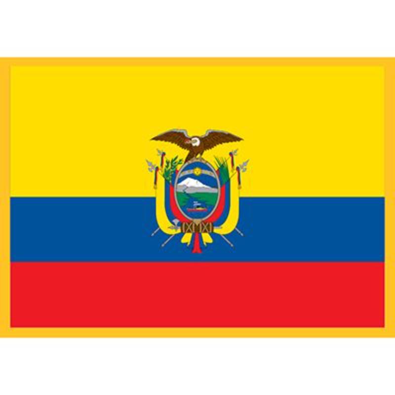 PM6028 Patch - Ecuador - 3.5 x 2.5 in.
