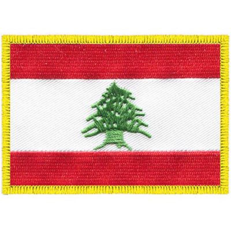 PM6265 Patch - Lebanon - 3.5 x 2.5 in.