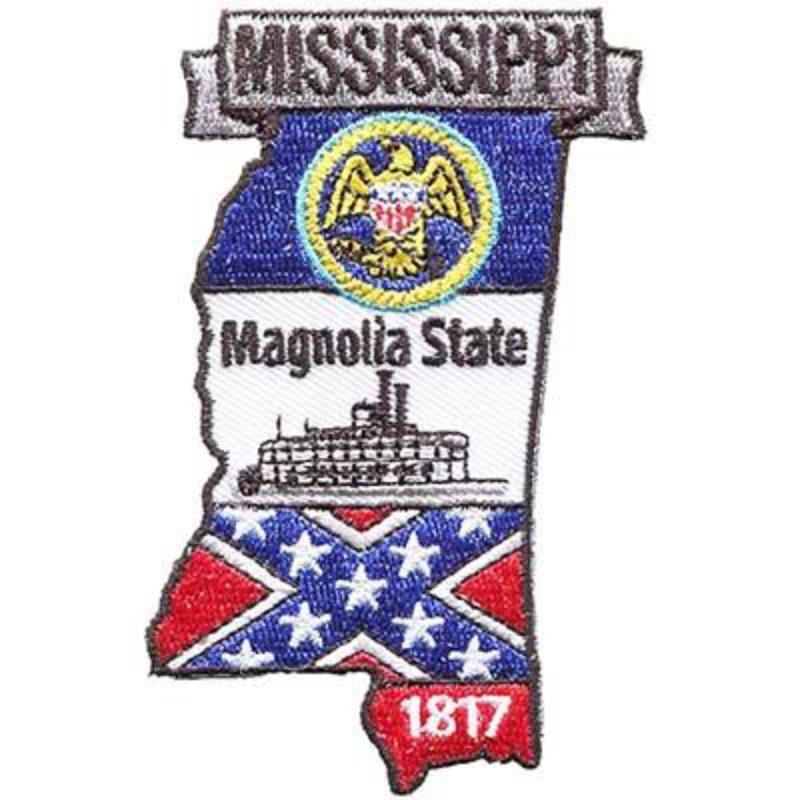 PM6725 Patch - Mississippi - 3.75 in.