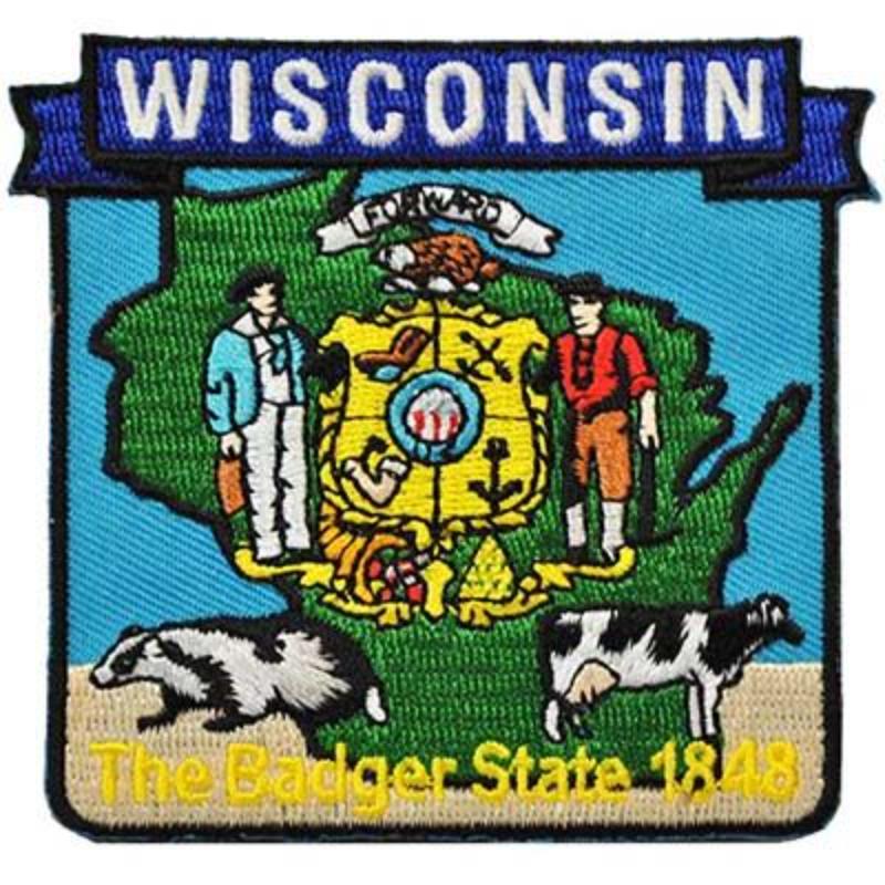 PM6750 Patch - Wisconsin - 3.13 in.