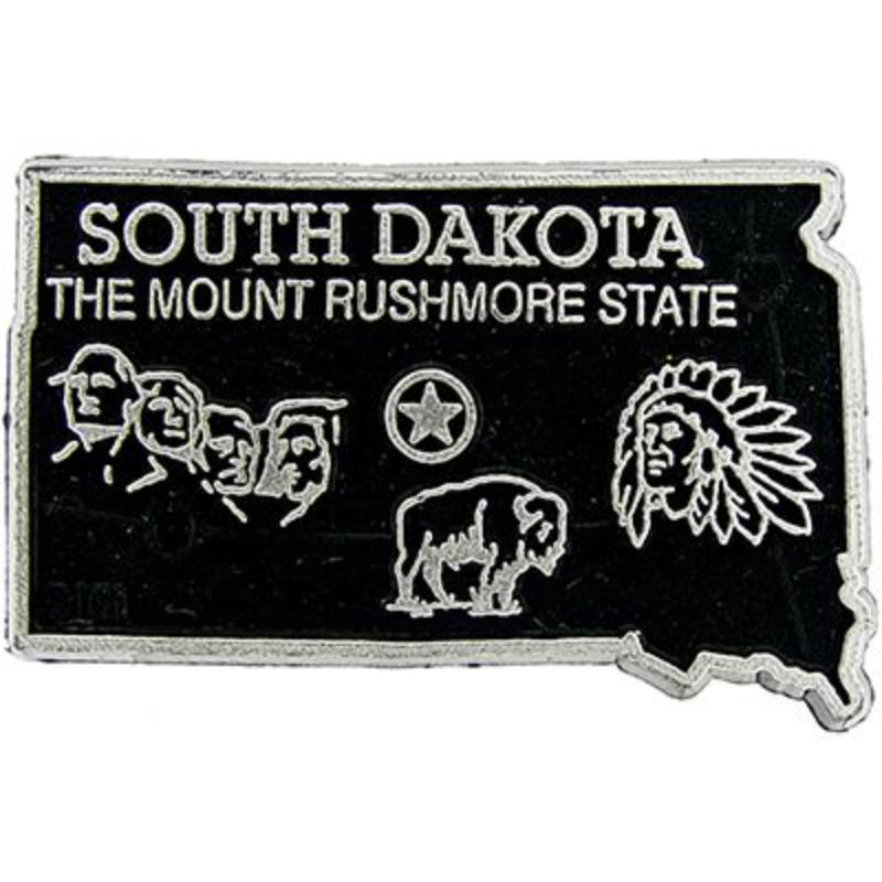 MG0042 Magnet - South Dakota - 2 in.