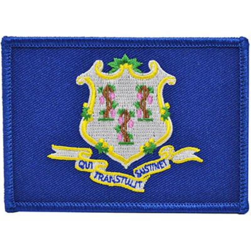 PM6807 Patch - Connecticut - 3.5 x 2.5 in.