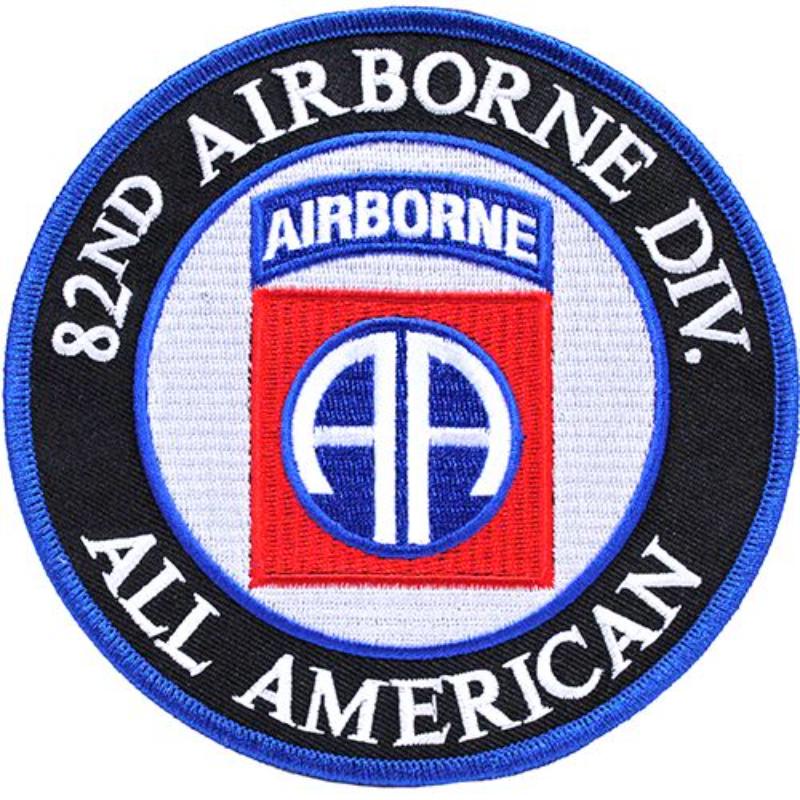 PM7915 Patch - Army, 82nd Airborne - All American - 5 in.