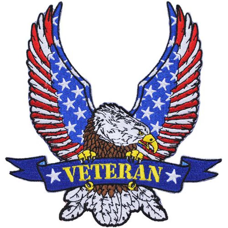 PM9104 Patch - USA Veteran.Eagle - 6 in.