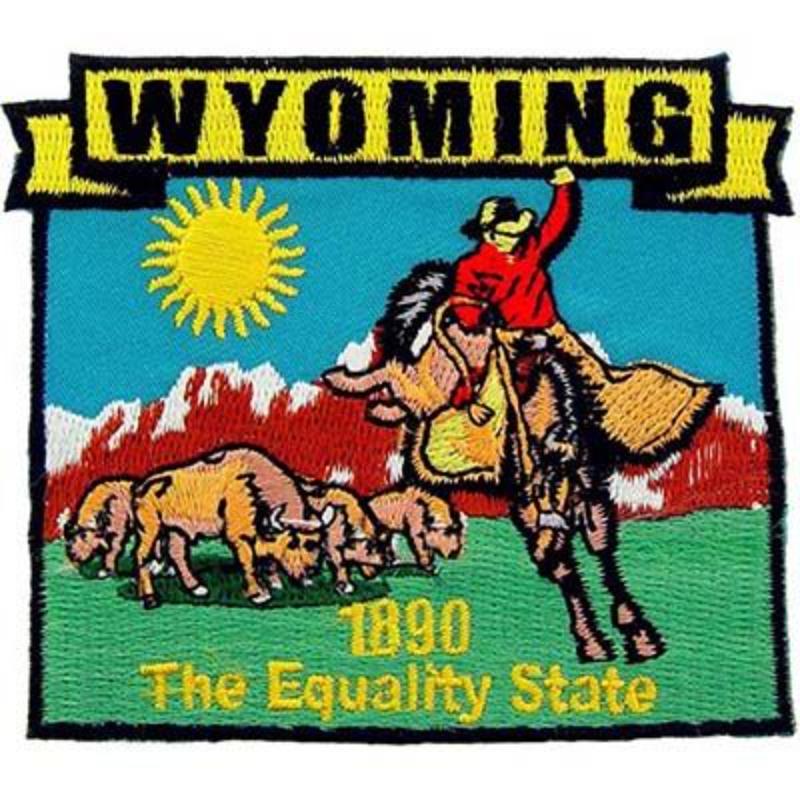 PM6751 Patch - Wyoming - 3 in.