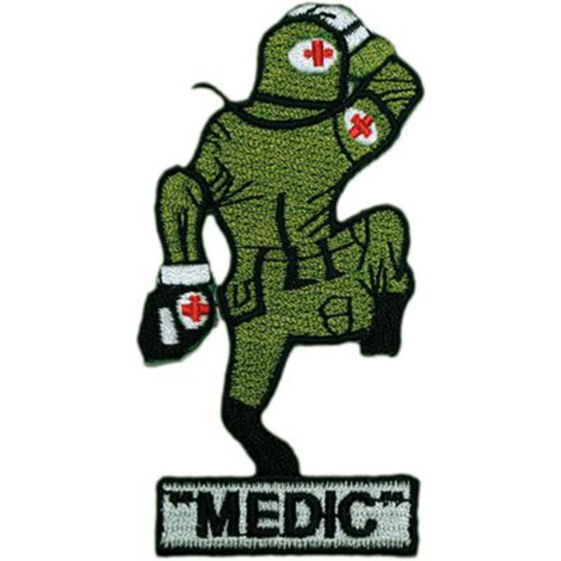 PM3727 Patch - Army, Medic Dude - 3.5 in.