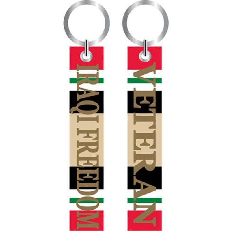 KC0502 Key Ring - Iraqi Freedom - Embark II - 5 x 1.63 in.