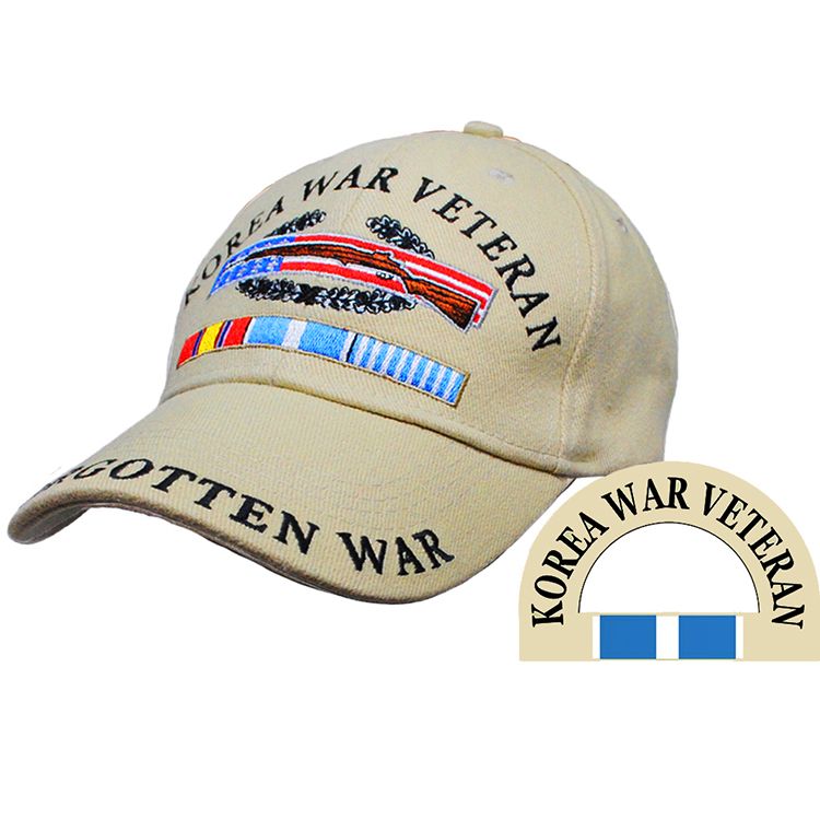 CP00603 Cap - Korea Veteran, Service Ribbon - Dark Desert