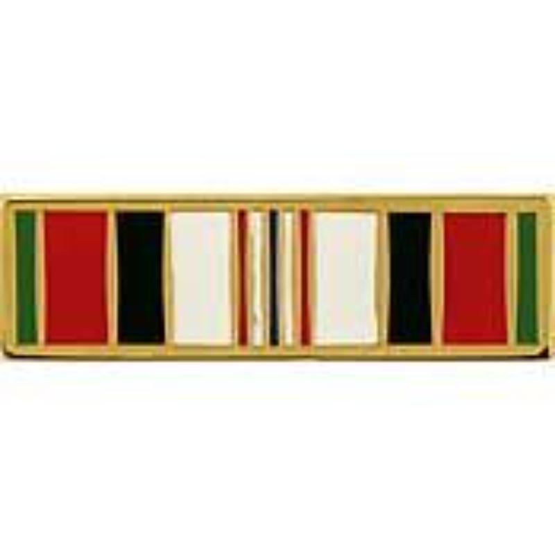 Afghanistan Campaign Ribbon Pin - Large - 1.625 in. - Durable Design