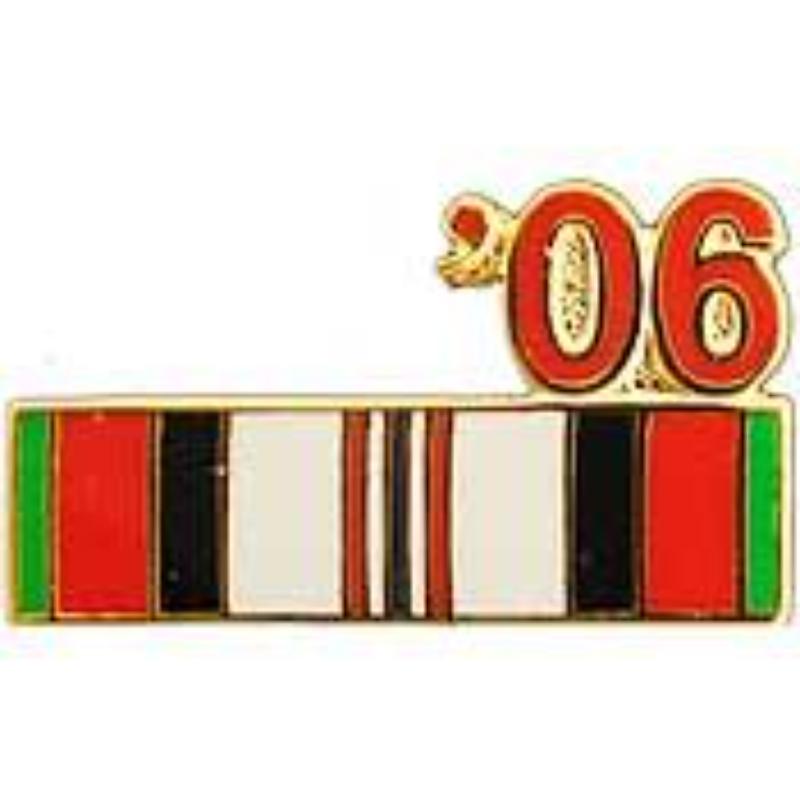P12299 Pin - Enduring Freedom, Ribbon 2006 - 0.88 in.