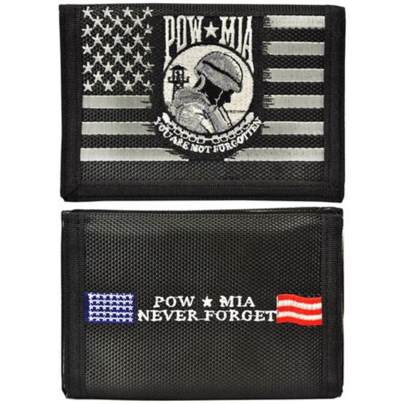 WL0236 Wallet - Pow Mia - 3.5 x 5 in.