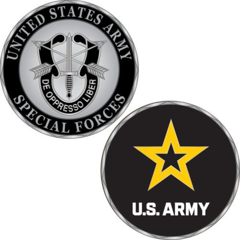 CH1066 Challenge Coin - Army, Special - Forces - 1.75 in.
