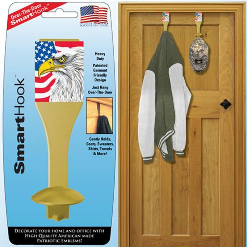 SH1001 Smarthook - USA & Eagle - Over-the-Door, Gold
