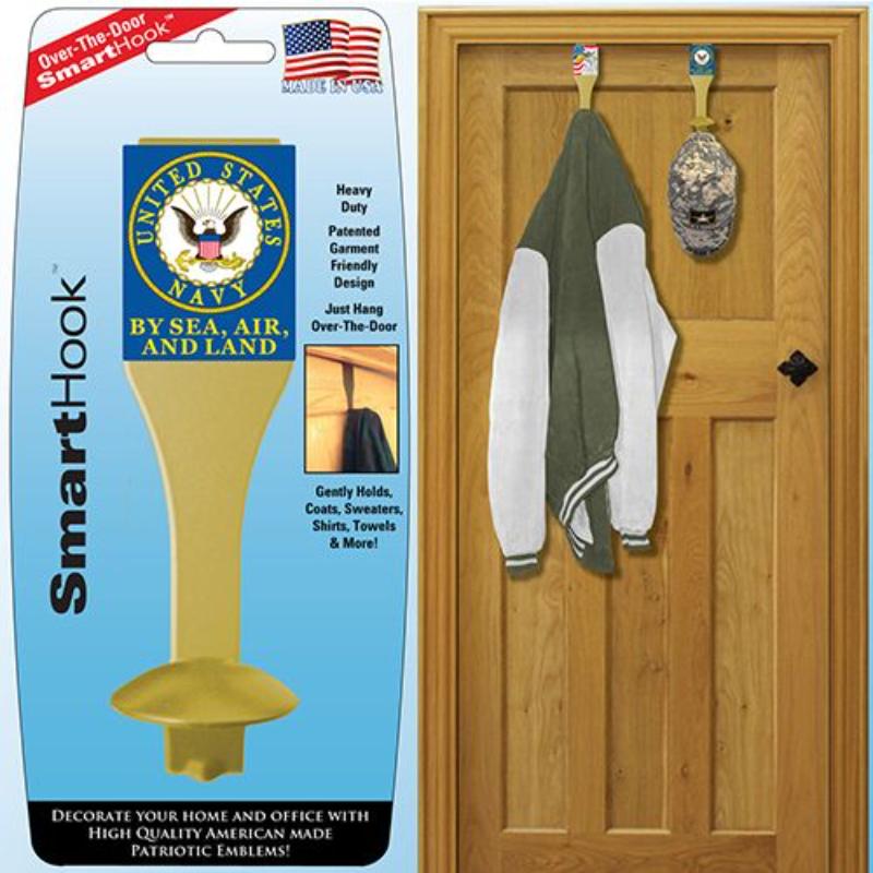 SH1220 Smarthook - U.S.Navy - Over-the-Door, Gold