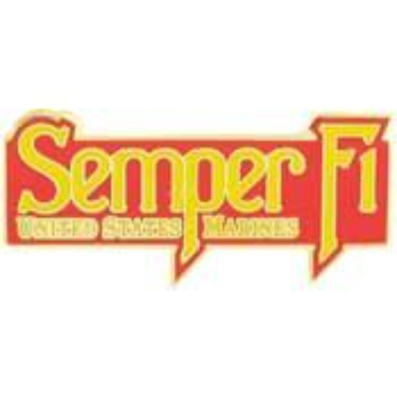 P12190 Pin - USMC, Semper FI - 1.5 in.