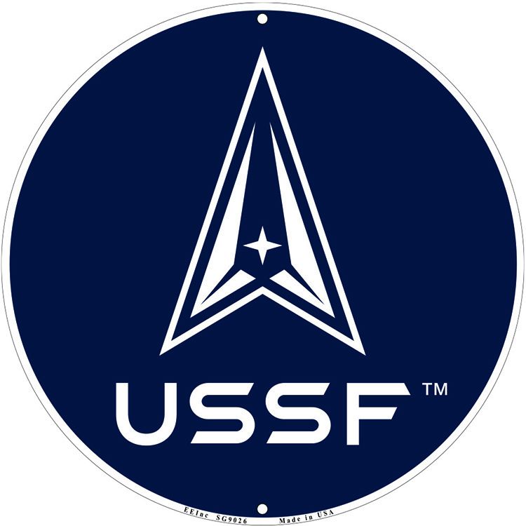 SG9026 Sign - U.S.Space Force Logo - 12 in.