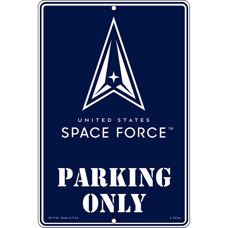 SG7526 Sign - U.S.Space Force, Parkng - 8 x 12 in.