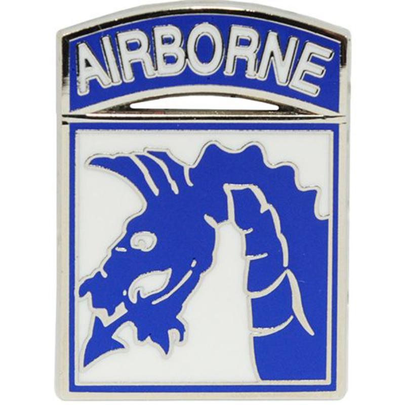 P15245 Pin - Army, 18Th Airborne Amphibious - 1 in.